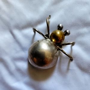 Taxco spider brooch
